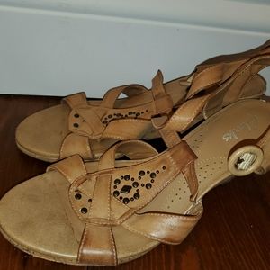 Clark wedge sandals
